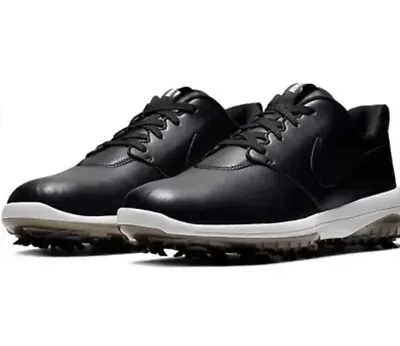 Nike Roshe G Tour Men's Black Summit White Golf Shoes AR5580-001 Size 12 • $60