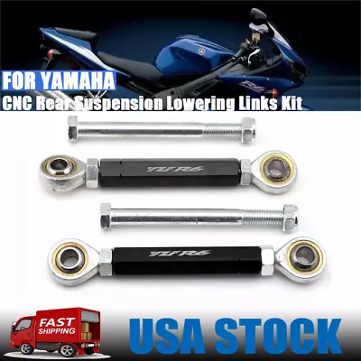 CNC Adjustable Rear Suspension Lowering Links Kit For YAMAHA YZF R6 /Race/GYTR • $38.71