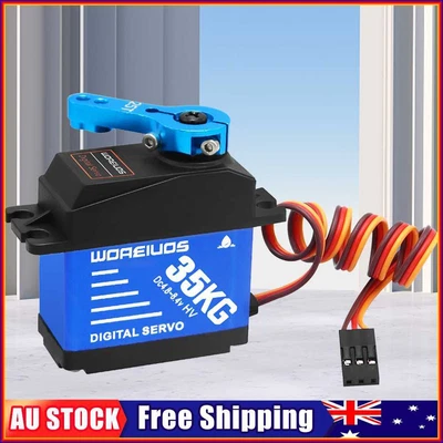 $22.69 • Buy 35kg RC Model Servo High Torque Replacement Parts For 1/10 1/8 RC Car Robot Boat