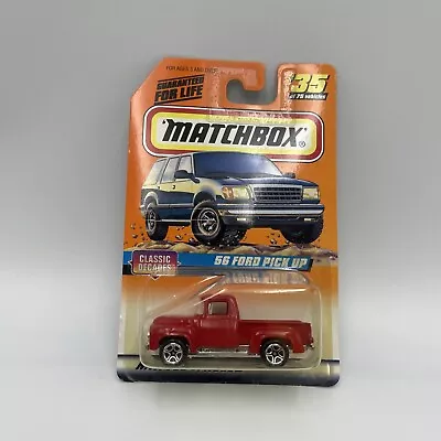 Matchbox #35 '56 Ford Pick Up 1997 Classic Decades Series • $5.99