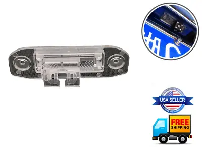 License Plate Light Lens Housing Back Up Camera Mount VOLVO V50 C70 S80 S40 S60 • $14.99