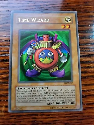 Yu-Gi-Oh! TCG Time Wizard Metal Raiders MRD-065 Unlimited Ultra Rare MP • $17.99