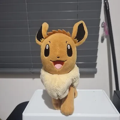 Official Pokemon WCT 2018 - Standing Eevee Plush Soft Toy 8 (BOTH TAGS REMOVED) • £14