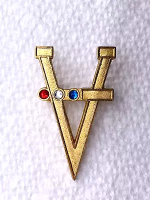 Victory Pin V For Victory Patriotic Pin Brooch From D-Day Museum • $15