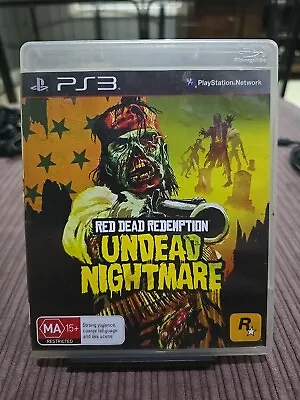 Red Dead Redemption Undead Nightmare - Sony PlayStation 3 PS3 PAL - Free Post • $11.50