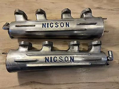 Vintage Nicson Marine Exhaust Log Exhaust Manifold Ford FE 427 390 • $266.99