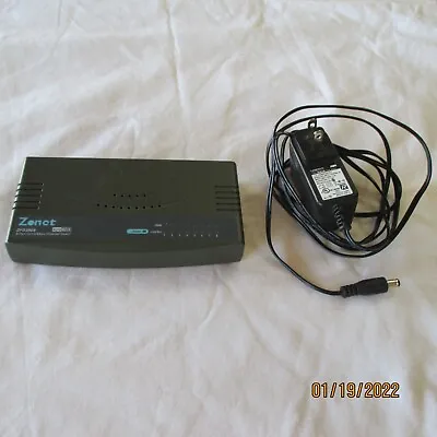 Zonet ZFS3008 EHTERNET Switch ROUTER Auto MDIX 8 PORTS 10/100 Mbps W/CORD Works • $19.99