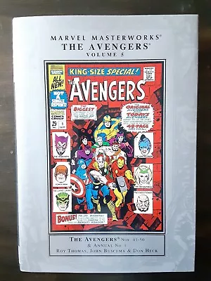 Marvel Masterworks Avengers Volume 5 (Hardcover 2005) • $30