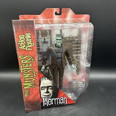 Herman Munster Action Figure 2011 Diamond Select Electric Chair New See Desc. • $89.99