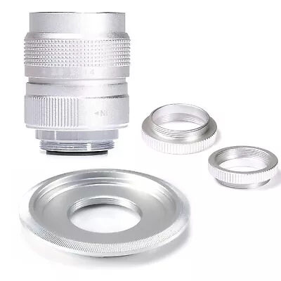 Fujian 25mm F/1.4 CCTV C Mount Movie Lens For Micro 4/3 M4/3 Mount Camera Gh1 G2 • $19.99