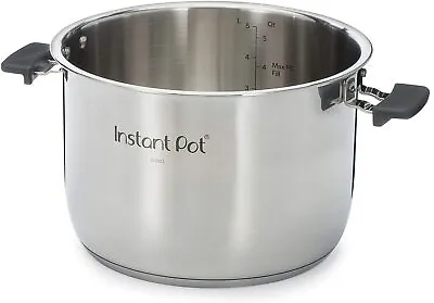 Instant Pot PRO PRO PLUS DUO EVO PLUS - 6 Qt SS Inner Cooking Pot + Steam Rack • $15.95