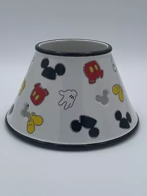 Walt Disney World Mickey Mouse Ceramic Large Candle Shade Topper • $24.99