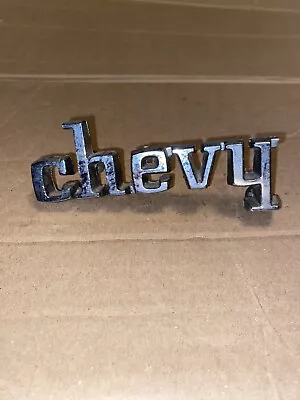 Vintage Chevrolet Badge OEM Chevy Emblem 1960s Nice Badge • $9.99