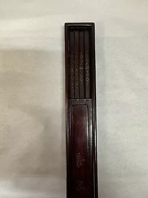 Vintage Chopsticks Set Of 2 With Wooden Box Case. • $21.99