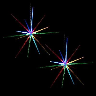 $15.99 • Buy 14 LED Firework Fairy String Lights, Battery Operated, For Party, Home, Window
