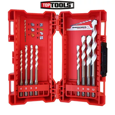 £26.99 • Buy Milwaukee 4932471112 8 Piece Multi Material Drill Bit Set