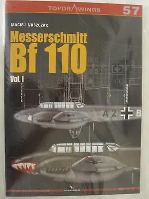 Messerschmitt Bf 110 Vol. I (TopDrawings 57) Kagero • $17.95