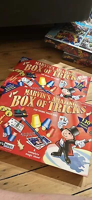 Marvin's Amazing Box Of Tricks For Young Magicians Magic Set • £7