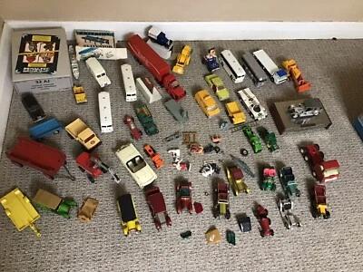£29.99 • Buy Vintage Corgi Dinky Matchbox Diecast Cars Trucks Bus Lot All Sorts Job Lot4