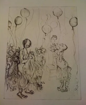 £40 • Buy Original Paintings Signed By Artist Etching