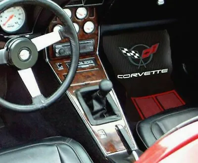 Chevy Corvette C3 Fit 1977 Dash Kit Auto Interior Cherry Burl Wood Dash Trim Kit • $177.72
