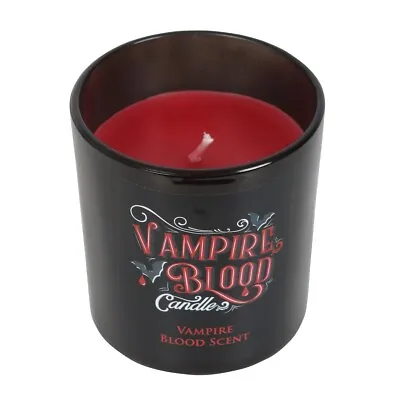 Vampire Blood Jar Candle Gothic Bats Black Red Home Fragrance Gift Boxed • £9.99