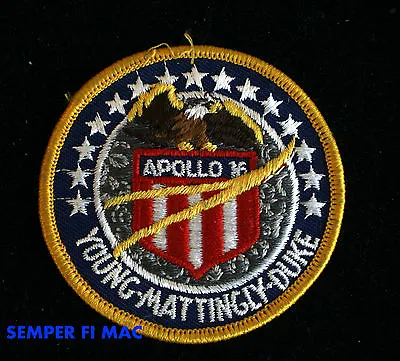 Apollo 16 Collector Patch Nasa Moon Rocks Casper Orion Kennedy Space Center  • $19.89