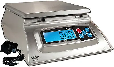 MyWeigh KD-8000 Digital Kitchen Weighing ScalesSilver1g Accuracy8kg Capacity • $56.83