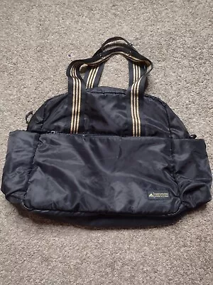 Adidas Black Unisex Adult Sport To Street Tote Duffle Bag Travel Overnight  • $10.38