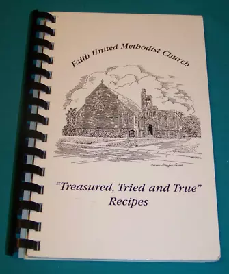 Faith United Methodist Church Chicopee MA Cookbook 2001 Massachusetts • $12.99