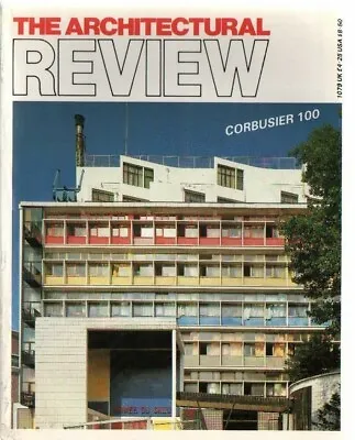 £5 • Buy The Architectural Review 1079 January 1987 Magazine Le Corbusier