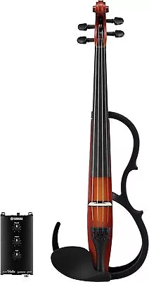 YAMAHA SV250 Silent Electric Violin 4-String Brown From Japan • $1888.07