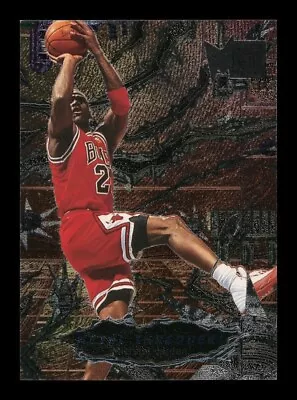 1996-97 Fleer Metal Metal Shredders: #241 Michael Jordan NM-MT OR BETTER • $1.25