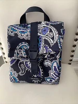 Vera Bradley Deep Night Paisley  Lighten Up Lunch Tote Bag - • $15