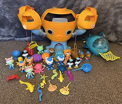 Octonauts Octopod Playset Bundle With Figures Creatures & Gup A • £55