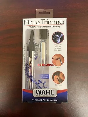 WAHL Nose Ear Hair BATTERY Wet/Dry Compact Precision Micro Detailer Trimmer • $30.49