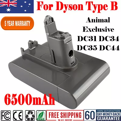 6500mAh Battery For Dyson Type B DC31 DC34 DC35 DC44 DC45 917083 Animal Vacuum U • $38.89