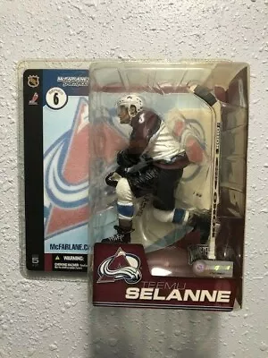 McFarlane's NHL Series 6 TEEMU SELANNE - COLORADO AVALANCHE Figure • $20