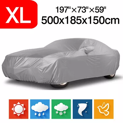 XL Full Car Cover Indoor Outdoor Dust UV Rain Protection For Chevrolet Camaro • $30.99