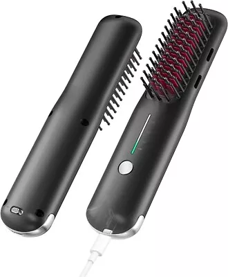 NOVUS Cordless Hair Straightener And Curler 2 In 1 USB Rechargeable • $19.99