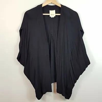 [ ELEVENSES ] Womens Black Kimono / Jacket | Size M / L Or AU 12 - 14 • $55