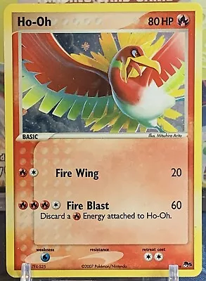 Ho-Oh - 1/17 - Pop Series 5 Promo - Holo Rare - Pokémon TCG Card 2007 • $7.50