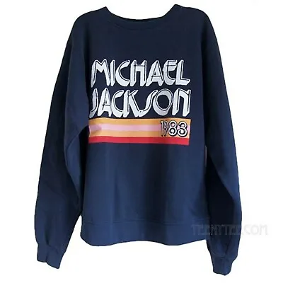 Michael Jackson 1983 Unisex Crew Neck Sweatshirt NEW • $15.98