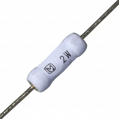 2 Pcs ERG-2SJ102 1k  Ohm 2W Metal Oxide Power Resistors. • $1