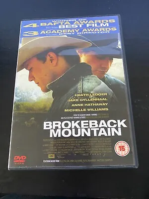 Brokeback Mountain (DVD 2006) Heath Ledger • £1.84