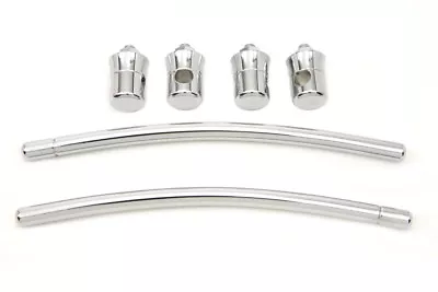 $65.60 • Buy Chrome Front Fender Trim Rail Kit / Harley Panhead Shovel EVO TC-88 V-Rod TC-96