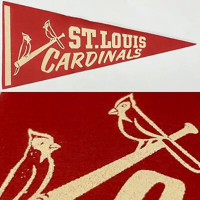 1960s St Saint Louis Cardinals Mini Pennant Mlb Baseball 4x8.75 Missouri • $24.95