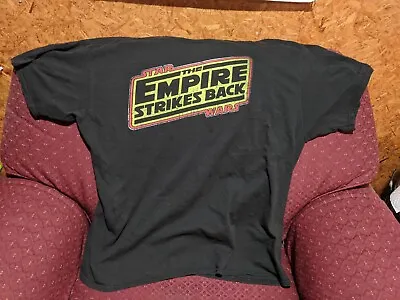 $8.50 • Buy XXL Empire Strikes Back Logo T-shirt - STAR WARS