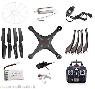 Syma X5SW Quadcopter Blades Battery  Charger Frame Motor - ALL Spare Parts • £4.99