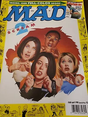 1998 MAD Magazine #368 Scream 2 April • $10